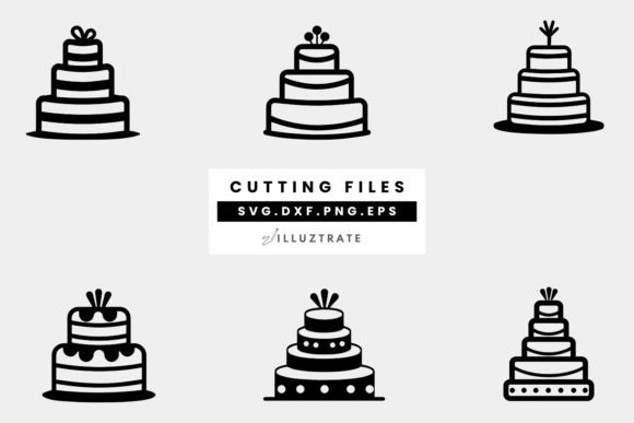 Download Wedding Cake SVG Cut File | Cake Cutting - Cutting Collection
