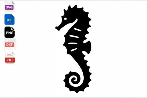 Download Seahorse SVG Cutting File for Crafts - Cutting Collection