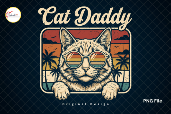 Download Pet Lover Vintage Cat Lover Dad PNG - Cat lover Collection