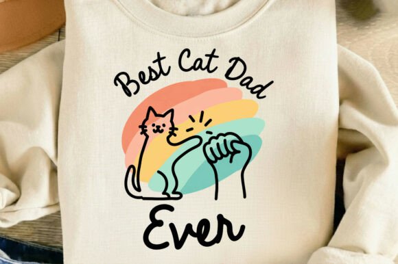 Download Best Cat Dad Ever Funny Cat Lover Png - Cat lover Collection
